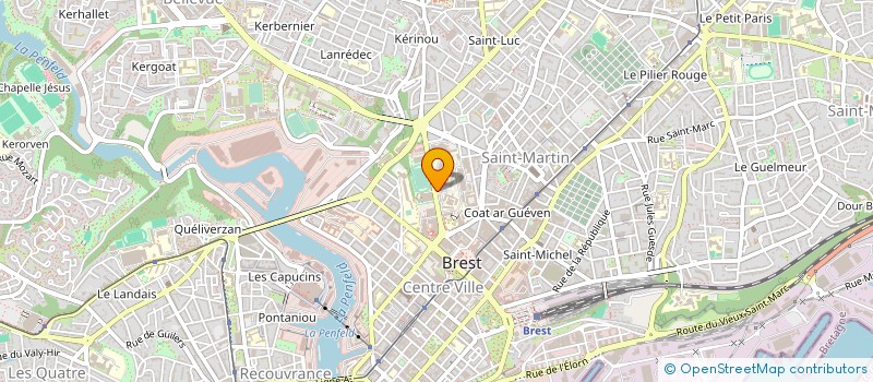 localisation de l'entreprise COMITE SOCIAL ET ECONOMIQUE NAVAL GROUP BREST à BREST
