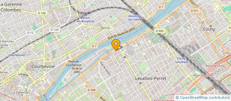 localisation de l'entreprise COMITE SOCIAL ET ECONOMIQUE NAVILAND CARGO à LEVALLOIS-PERRET