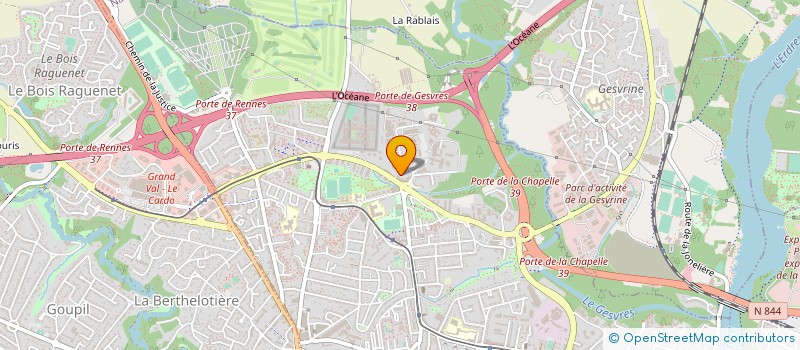 localisation de l'entreprise COMITE SOCIAL ET ECONOMIQUE NORGAY à BREST