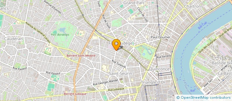 localisation de l'entreprise COMITE SOCIAL ET ECONOMIQUE NOUVELLE AQUITAINE SUEZ EAU FRANCE  BORDEAUX