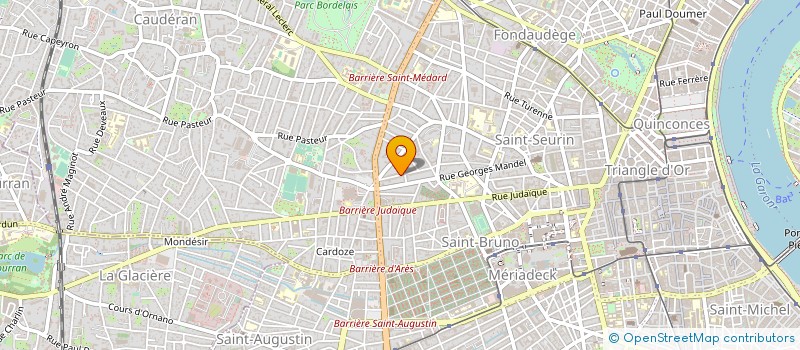 localisation de l'entreprise COMITE SOCIAL ET ECONOMIQUE POUEY INTERNATIONAL à BORDEAUX