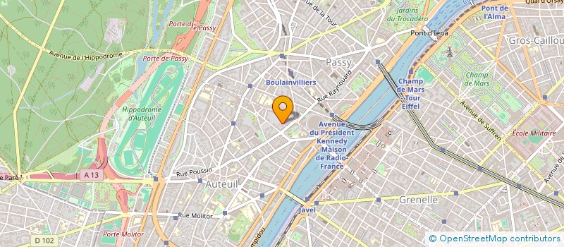 localisation de l'entreprise COMITE SOCIAL ET ECONOMIQUE SOPRA STERIA à PARIS
