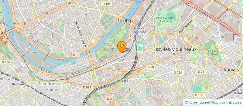 localisation de l'entreprise COMITE SOCIAL ET ECONOMIQUE SUPPLY CHAIN COCA-COLA EUROPACIFIC PARTNERS FRANCE à ISSY-LES-MOULINEAUX