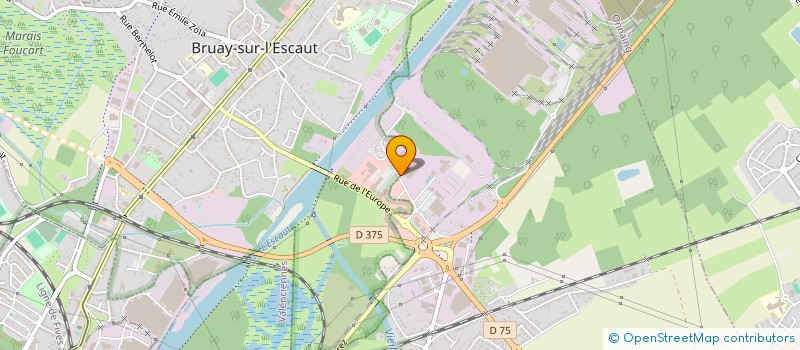 localisation de l'entreprise COMITE SOCIAL ET ECONOMIQUE TRANSVILLES  SAINT-SAULVE