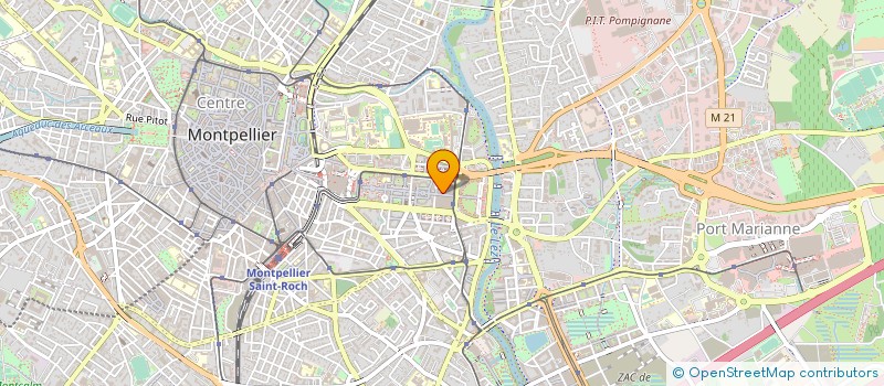 localisation de l'entreprise COMITE SOCIAL ET ECONOMIQUE URSSAF LANGUEDOC ROUSSILLON à MONTPELLIER