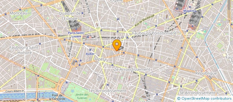 localisation de l'entreprise COMITE SOCIAL ET ECONOMIQUE WORKDAY  PARIS