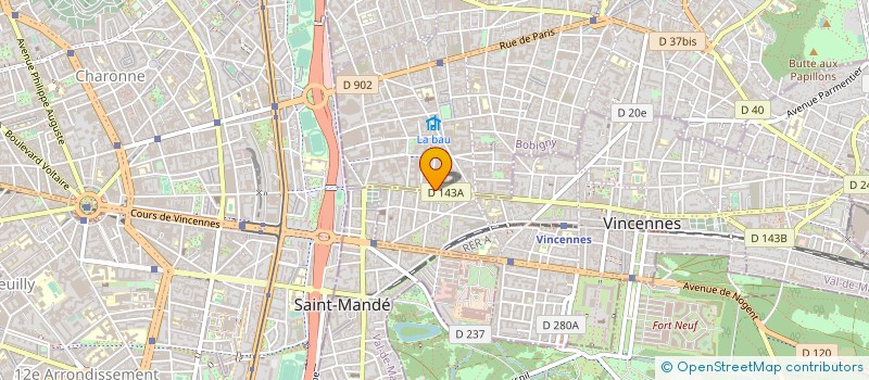 localisation de l'entreprise COMITE SOCIAL ET ECONOMIQUEFI DSI FRANCE TRAVAIL DSI à MONTREUIL