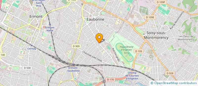 localisation de l'entreprise COMITE SOCIAL PERSONNEL EAUBON à EAUBONNE