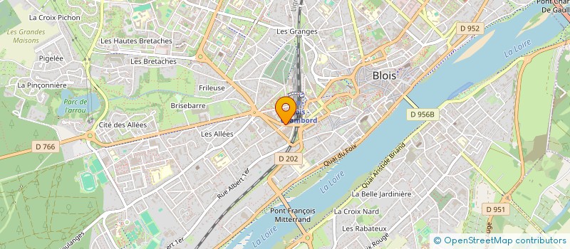 localisation de l'entreprise COMITE SOS RACISME BLOIS  BLOIS