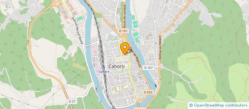 localisation de l'entreprise 	  COMITE TERRITORIAL DU LOT DE LA MONTAGNE ET DE L ESCALADE  CAHORS