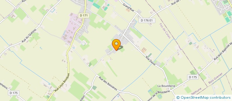 localisation de l'entreprise COMITE TOURNOIS DE LA JEUNESSE ATHLETIQUE ARMENTIEROISE  FLEURBAIX