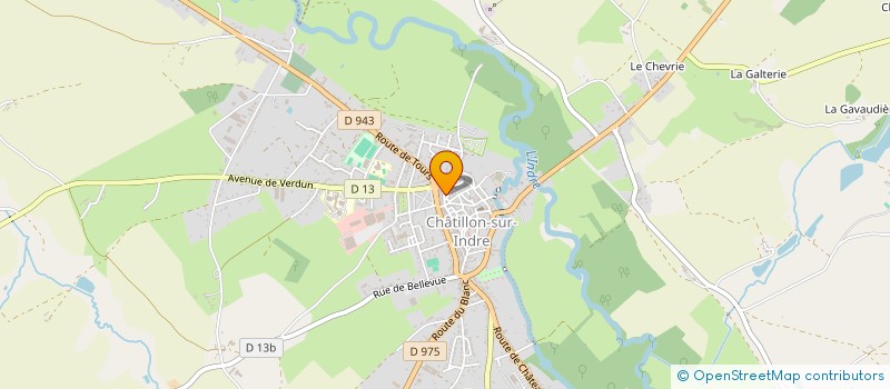 localisation de l'entreprise COMITE URGENCE LCCLT LIGNE CHATEAUROUX-CHATILLON-LOCHES-TOURS à CHATILLON-SUR-INDRE