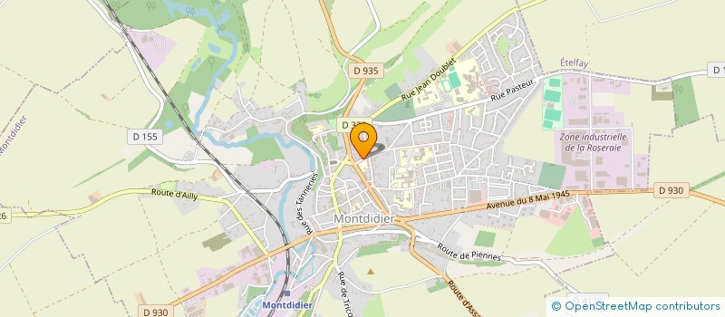 localisation de l'entreprise COMITE USEP CIRCONSCRIPTION DE MONTDIDIER à MONTDIDIER