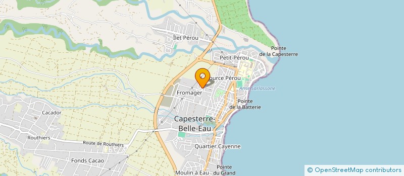 localisation de l'entreprise COMITE USEP DES ECOLES DE POINTE A PITRE à CAPESTERRE-BELLE-EAU