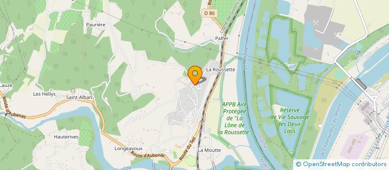 localisation de l'entreprise COMITE VIRADE VIVIERS à VIVIERS