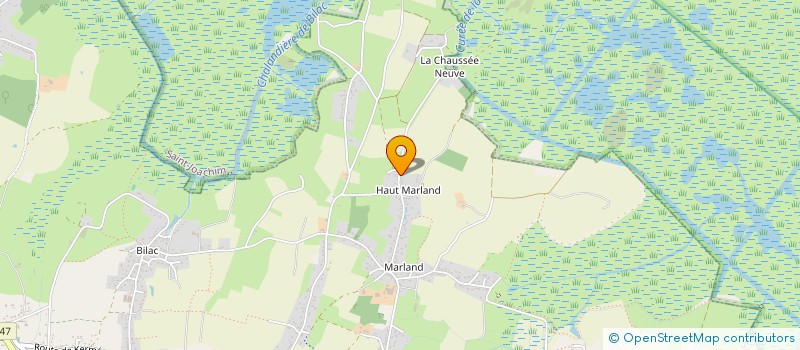 localisation de l'entreprise COMITECH OUEST à SAINT-ANDRE-DES-EAUX