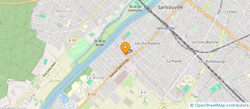 localisation de l'entreprise COMITED CAPITAL  MONTESSON