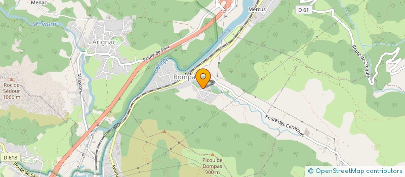 localisation de l'entreprise COMITES DES FETES à USSAT