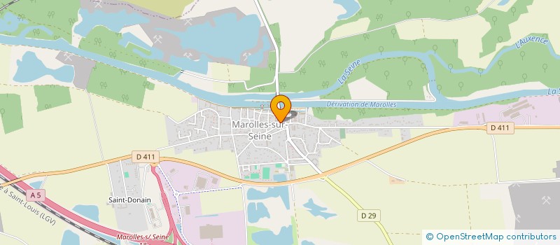 localisation de l'entreprise COMITEZ DES FETES DE MAROLLES SUR SEINE  MAROLLES-SUR-SEINE