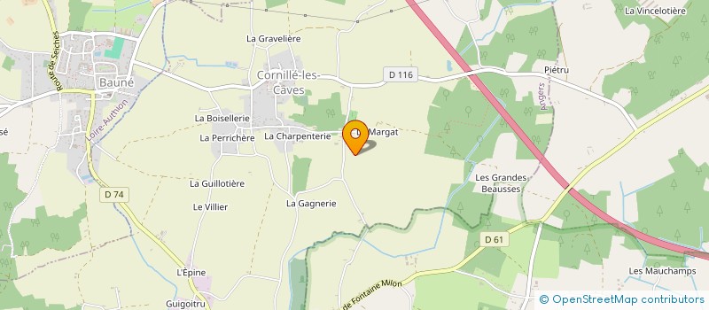 localisation de l'entreprise COMITIAM  CORNILLE-LES-CAVES