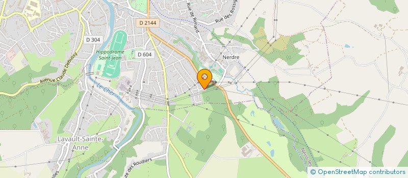 localisation de l'entreprise COMITINE à MONTLUCON