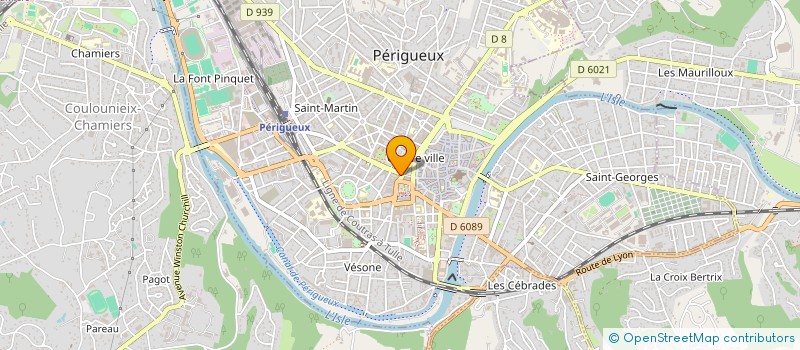 localisation de l'entreprise COMJE à PERIGUEUX