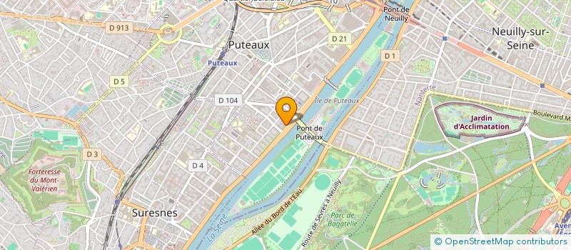 localisation de l'entreprise COMLAB à PUTEAUX