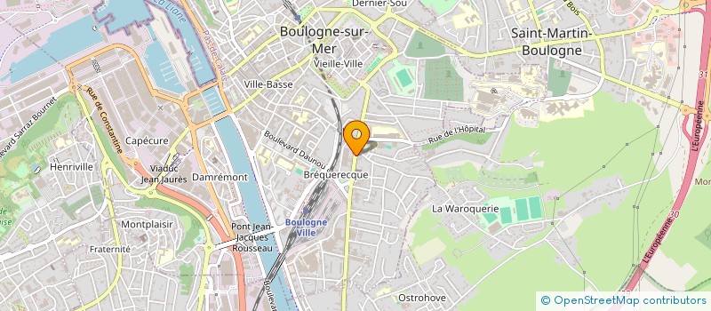 localisation de l'entreprise COMM'CAISSE à SAINT-LEONARD