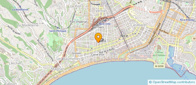 localisation de l'entreprise COMM CHRET LA PAROLE DE VIE à NICE