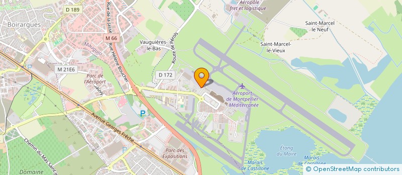 localisation de l'entreprise COMM D'AGGLOMERATION DU PAYS DE L'OR  MAUGUIO