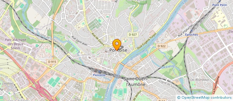 localisation de l'entreprise COMM DE PONTOISE MUSEE à PONTOISE