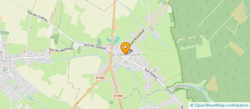 localisation de l'entreprise COMM ENCOUR METIERS ART REGION ND PDC  ENGLEFONTAINE