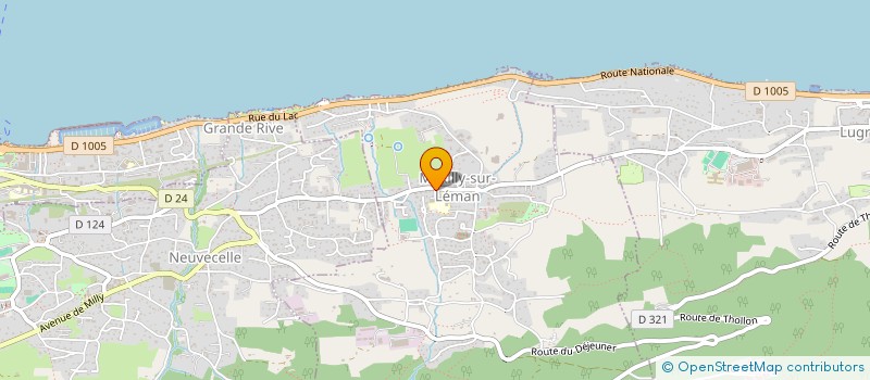 localisation de l'entreprise COMM' ET COMMERCE  MAXILLY-SUR-LEMAN