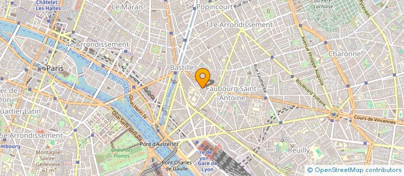 localisation de l'entreprise COMM FINANCES à PARIS
