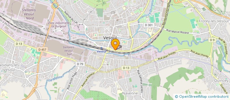 localisation de l'entreprise COMM PARITAIRE DEP INFIRMIERS à VESOUL