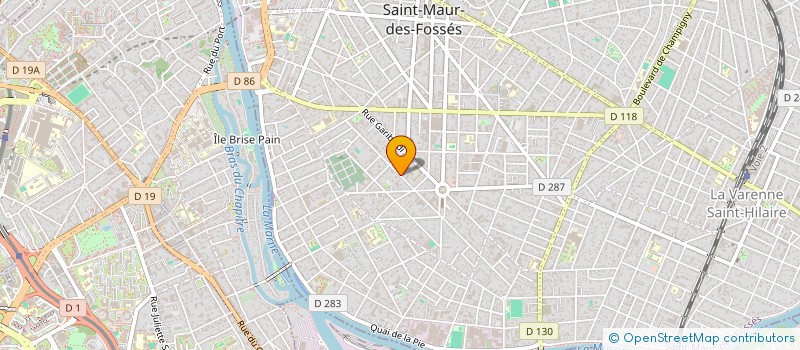 localisation de l'entreprise COMM  POUR VOUS à SAINT-MAUR-DES-FOSSES
