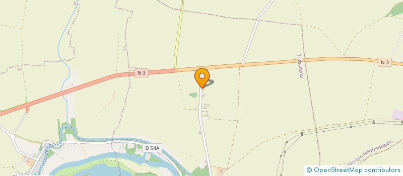 localisation de l'entreprise COMM SNET  TRILBARDOU