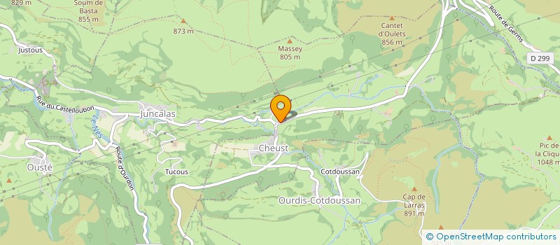 localisation de l'entreprise COMM SYND DE LA VALLEE CASTELLOUBON à JUNCALAS