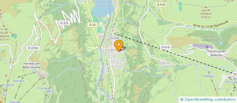 localisation de l'entreprise COMM SYND DES 4 VEZIAUX DU LOURON à LOUDENVIELLE