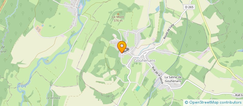 localisation de l'entreprise COMM SYND GESTION BIENS INDIVIS COM  MELECEY