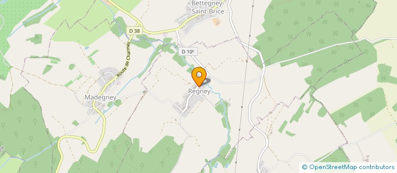 localisation de l'entreprise COMM SYND GESTION BIENS INDIVIS COM...  REGNEY