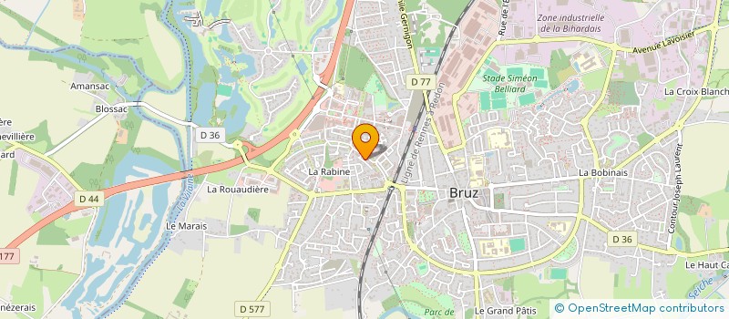localisation de l'entreprise COMM'UN COLLECTIF à BRUZ