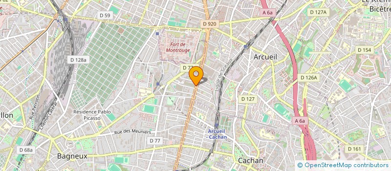 localisation de l'entreprise COMM UNIV RECOU TELEC SYSTEM INFOR ELEC à BAGNEUX