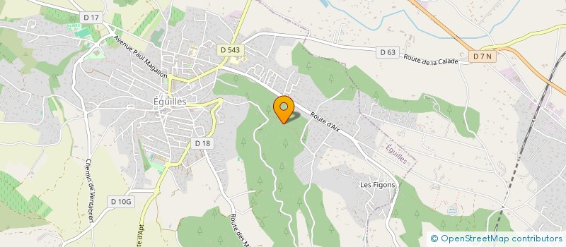 localisation de l'entreprise COMMAGNAC AMENAGEMENT PAYSAGER TERRASSEMENT  EGUILLES