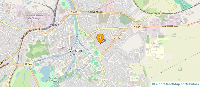 localisation de l'entreprise COMMAHE à VERDUN
