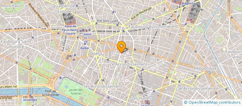 localisation de l'entreprise COMMANDE PUBLIQUE FORMATION à PARIS