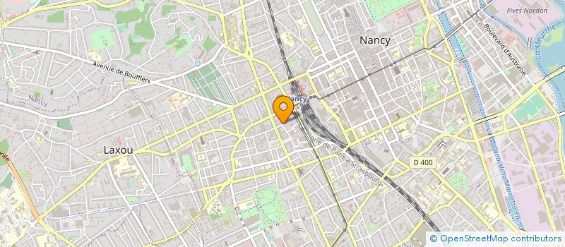 localisation de l'entreprise COMMANDERIE CINE à NANCY