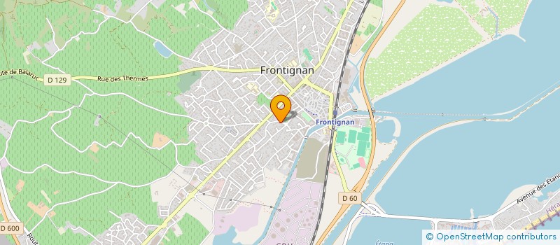 localisation de l'entreprise COMMANDERIE DES TORSADES DE FRONTIGNAN à FRONTIGNAN