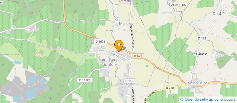 localisation de l'entreprise COMMANDERIE SAINT JEAN  MARTRES