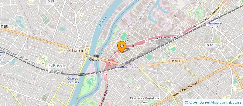 localisation de l'entreprise COMMANDOR713 à RUEIL-MALMAISON